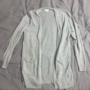 Old Navy Mid-Length Cardigan in Grey, M